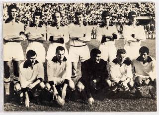 Fotografie AC Milan, autogramy mužstva, 1964