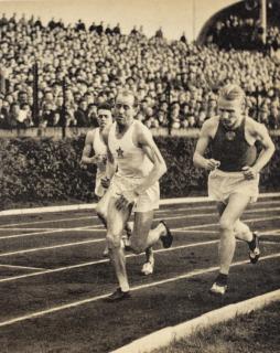 Fotografie , Emil Zátopek v čele