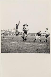 Fotografie, fotbal, Prostějov 1:2, 1941