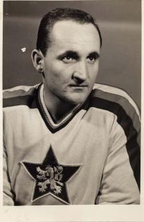 Fotografie, hokej, ČTK, Jaroslav Volf, ČSR, 1959