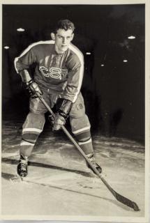 Fotografie, hokej, ČTK, Josef Golonka, ČSR, 1959