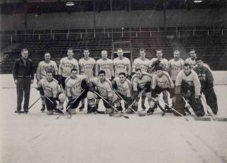 Fotografie hokej, Rudá hvězda Brno, ČTK, 1959