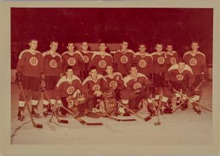 Fotografie -  hokej, Spartak Praha Sokolovo, 1963 II