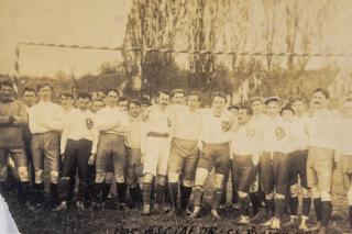 Fotografie, HSC Tábor v. SK Říčany, 1905