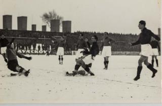 Fotografie, Illek a Paul, Sparta v. Kladno, 1943