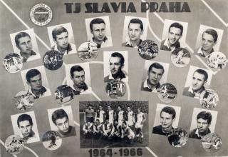Fotografie, koláž, TJ Slavia Praha, 1964 -1966