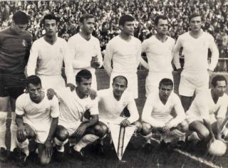 Fotografie Real Madrid autogramy mužstva, 1964