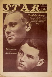 Fragment časopisu STAR,  Košířské derby,  Č. 20 (270), 1931