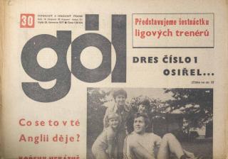 GÓL. Fotbalový a hokejový týdeník, 10/29/15/1977 č. 30