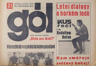 GÓL. Fotbalový a hokejový týdeník, 10/29/15/1977 č. 31