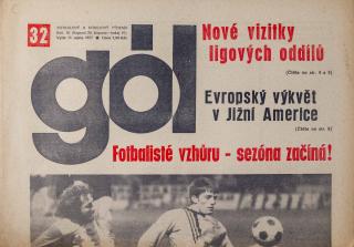 GÓL. Fotbalový a hokejový týdeník, 10/29/15/1977 č. 32