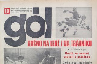 GÓL. Fotbalový a hokejový týdeník, 10/36/22/1984