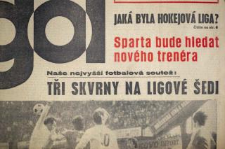 GÓL. Fotbalový a hokejový týdeník, 11/30/16/1978 č. 15