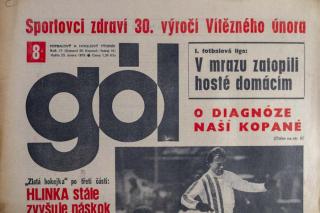 GÓL. Fotbalový a hokejový týdeník, 11/30/16/1978 č. 8