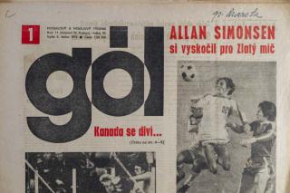 GÓL. Fotbalový a hokejový týdeník, 11/30/18/1978 č. 1