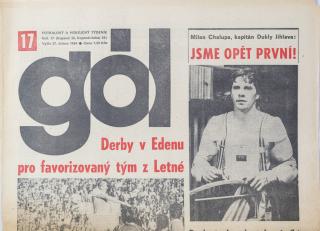 GÓL. Fotbalový a hokejový týdeník, 17/36/22/1984