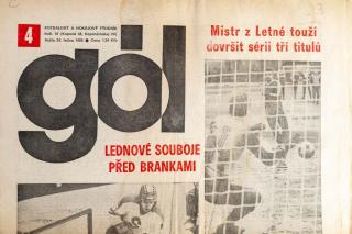 GÓL. Fotbalový a hokejový týdeník, 19/38/24/1986 č. 4