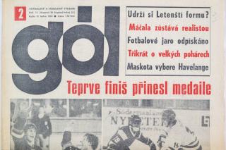 GÓL. Fotbalový a hokejový týdeník, 2/36/22/1984