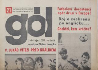 GÓL. Fotbalový a hokejový týdeník, 21/35/21/1983