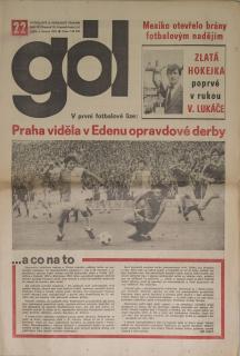 GÓL. Fotbalový a hokejový týdeník, 22/1983