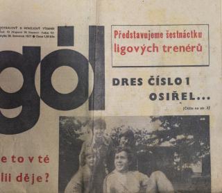 GÓL. Fotbalový a hokejový týdeník, 30/1977