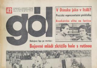 GÓL. Fotbalový a hokejový týdeník, 34/20/1982