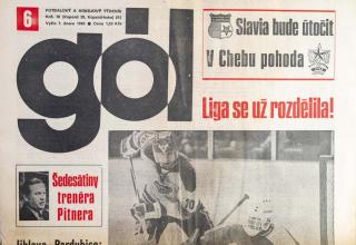 GÓL. Fotbalový a hokejový týdeník, 38/24/19/1986