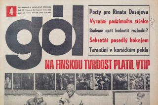 GÓL. Fotbalový a hokejový týdeník, 4/36/22/1984