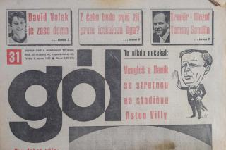 GÓL. Fotbalový a hokejový týdeník, 42/28/23/1990
