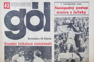 GÓL. Fotbalový a hokejový týdeník, 43/15/1982