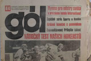 GÓL. Fotbalový a hokejový týdeník, 44/21/1988