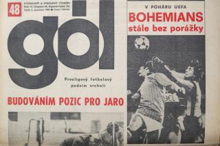 GÓL. Fotbalový a hokejový týdeník, 48/34/20/1982