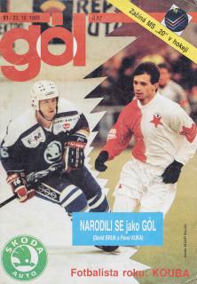 GÓL. Fotbalový a hokejový týdeník, 51/1993, Pavel Kuka