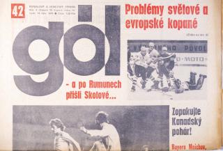 GÓL. Fotbalový a hokejový týdeník, 9/28/14/1976 č. 42