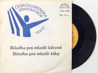 Gramofonová SP deska, Československá spartakiáda, 1980. II