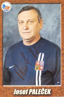 Hokejová karta, Czech hockey association, Josef Paleček, autogram