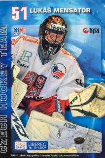 Hokejová karta, Czech hockey team, Lukáš Mensátor, 51