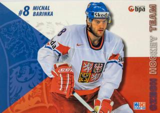 Hokejová karta, Czech hockey team, Michal Barinka, 8