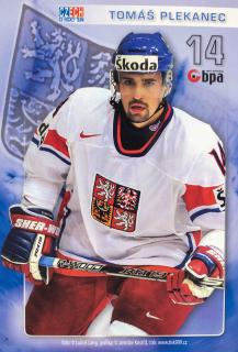 Hokejová karta, Czech ICE hockey team, Tomáš Plekanec, 14
