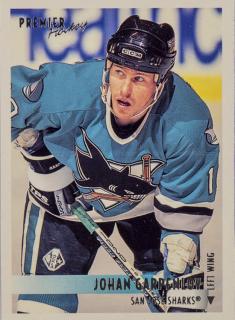 Hokejová kartička, Johan Garpenlov, San Jose Sharks, 1994