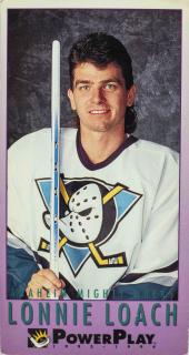 Hokejová kartička, Lonnie Loach, 1993