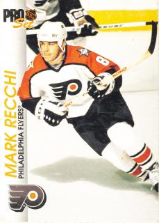 Hokejová kartička, Mark Rechi, Philadelphia Flyers, 1999