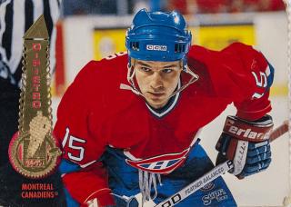 Hokejová kartička, Paul Dipietro, Montreal Canadiens, 1995