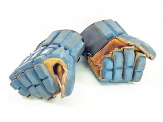 Hokejové rukavice hráčské JUNIOR , GALA 802, modré