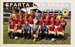 Kalendář Sparta Praha, mistr ligy, 1988 na 1989