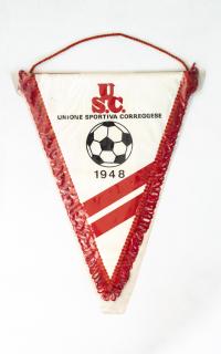 Kapitánská vlajka Unione Sportiva Correggese, 1948