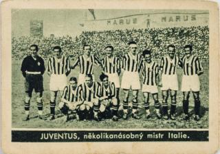 Kartička , Album sportovců, Juventus, č. 32