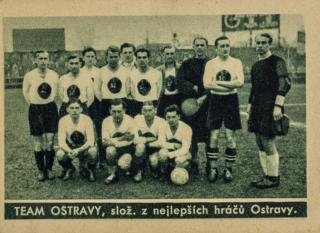 Kartička , Album sportovců, Team Ostravy, č. 69