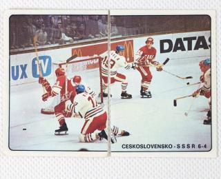 Kartička HOCKEY 79, číslo 21 a 22