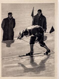 Kartička Olympia, Cortina d'Ampezzo, Hakulinen,  1956 , 34